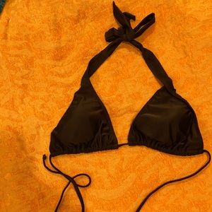Black bikini top L